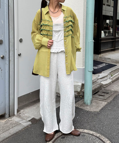 CIAOPANIC Ruffle Oversize Shirt - Image 56