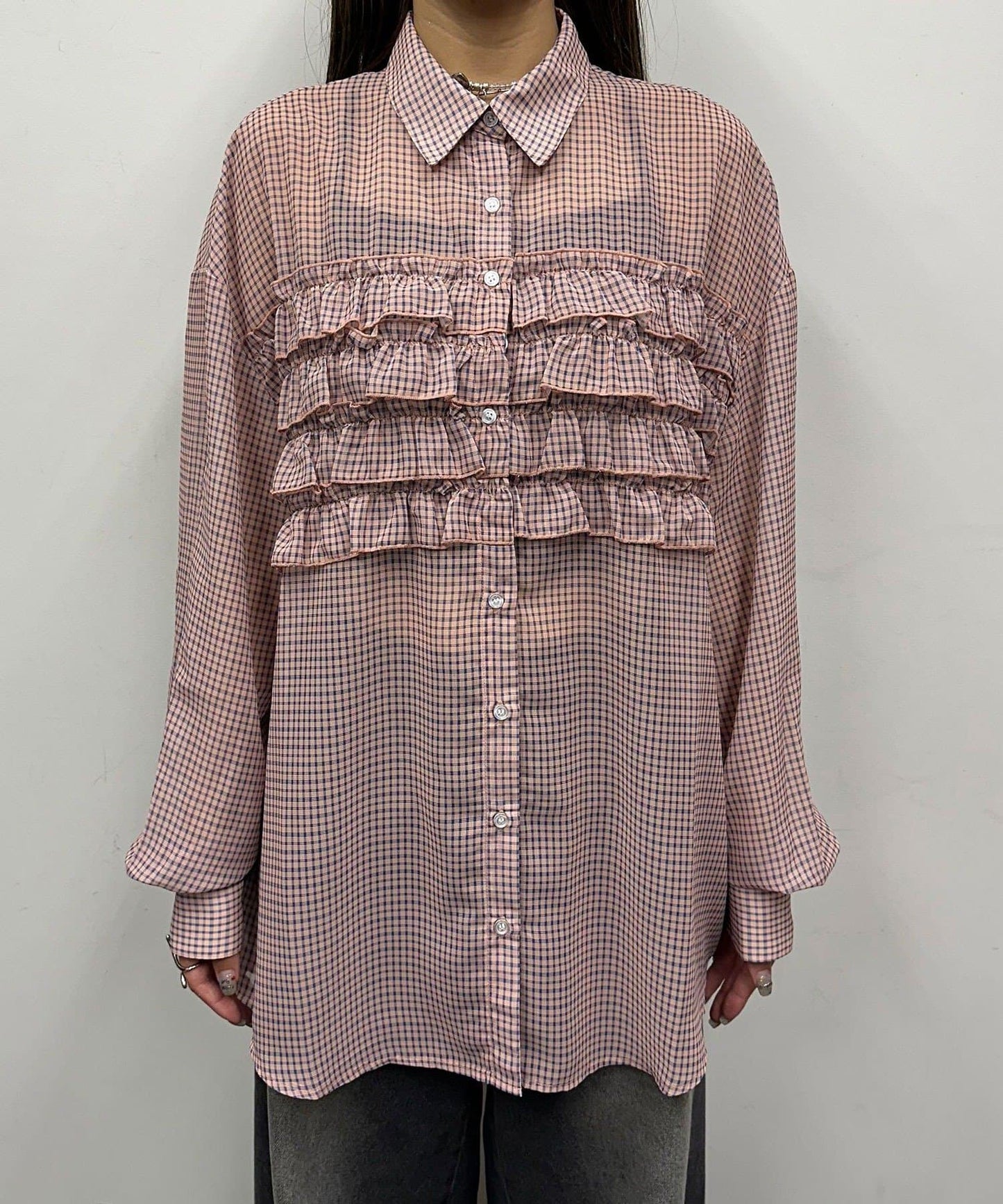 CIAOPANIC Ruffle Oversize Shirt - Image 67