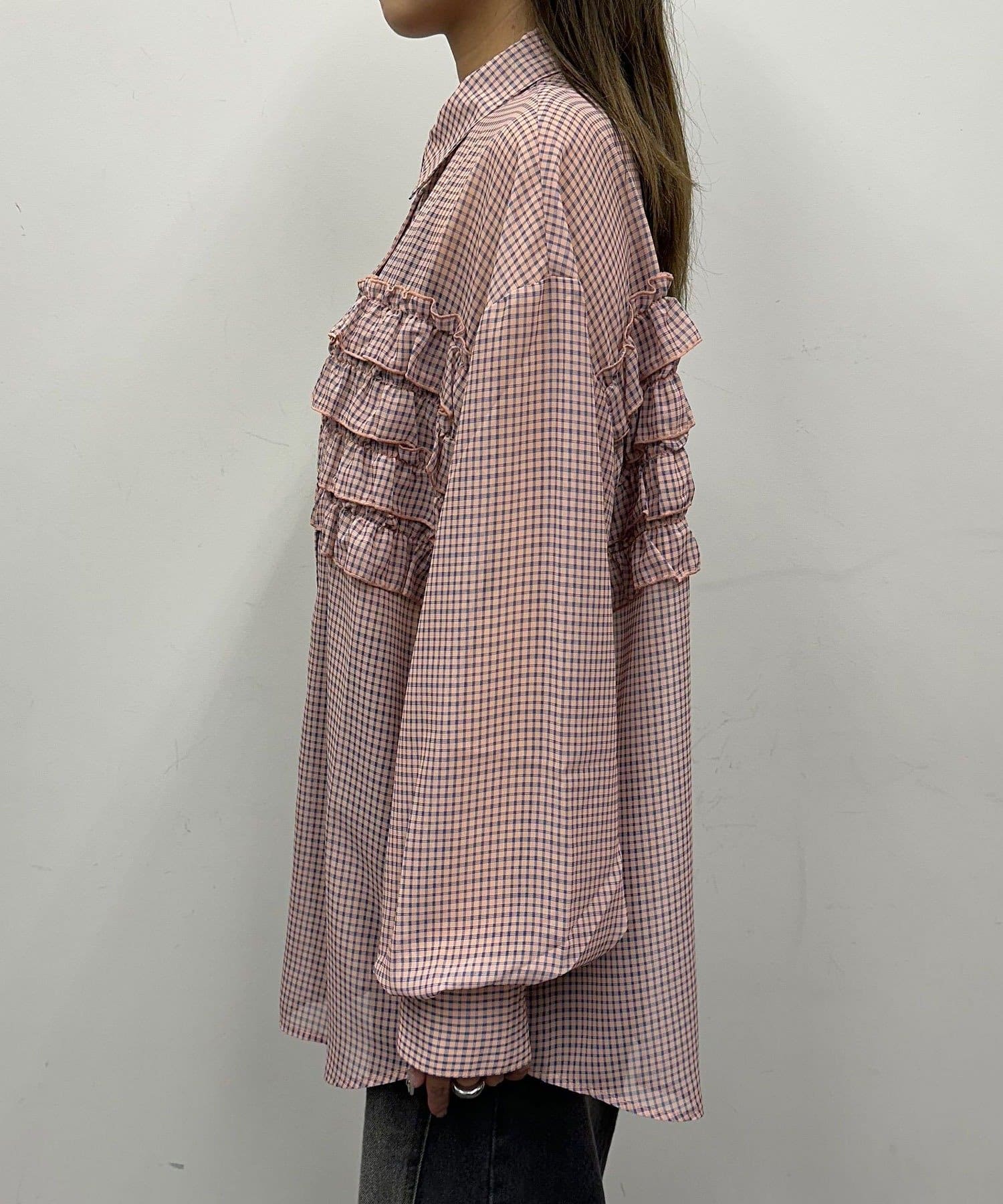 CIAOPANIC Ruffle Oversize Shirt - Image 68