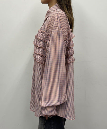 CIAOPANIC Ruffle Oversize Shirt - Image 68