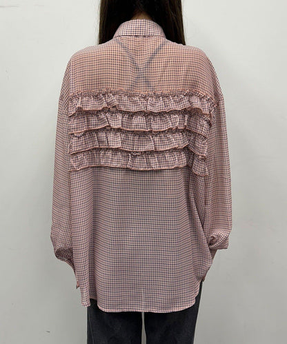 CIAOPANIC Ruffle Oversize Shirt - Image 69
