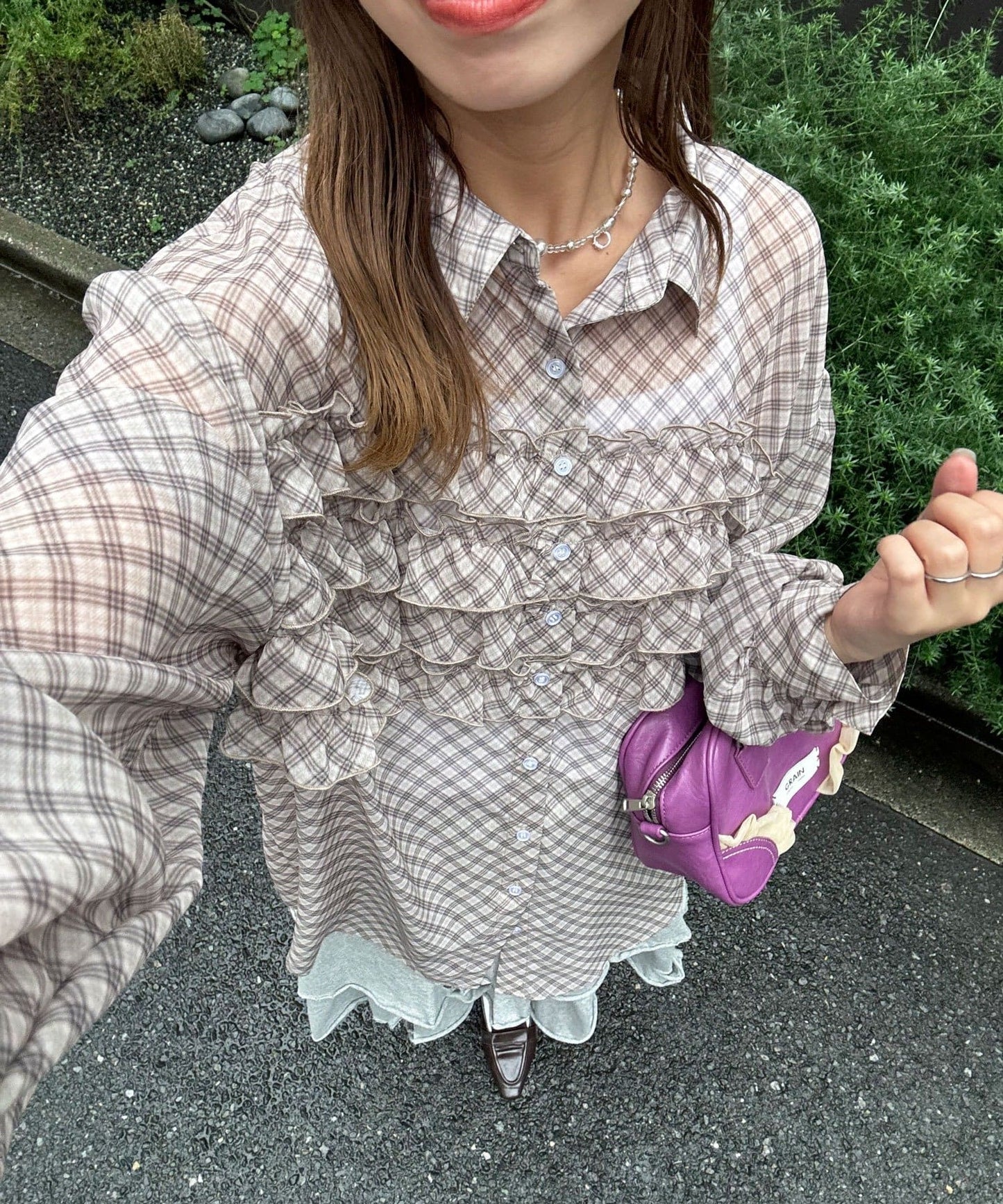 CIAOPANIC Ruffle Oversize Shirt - Image 82