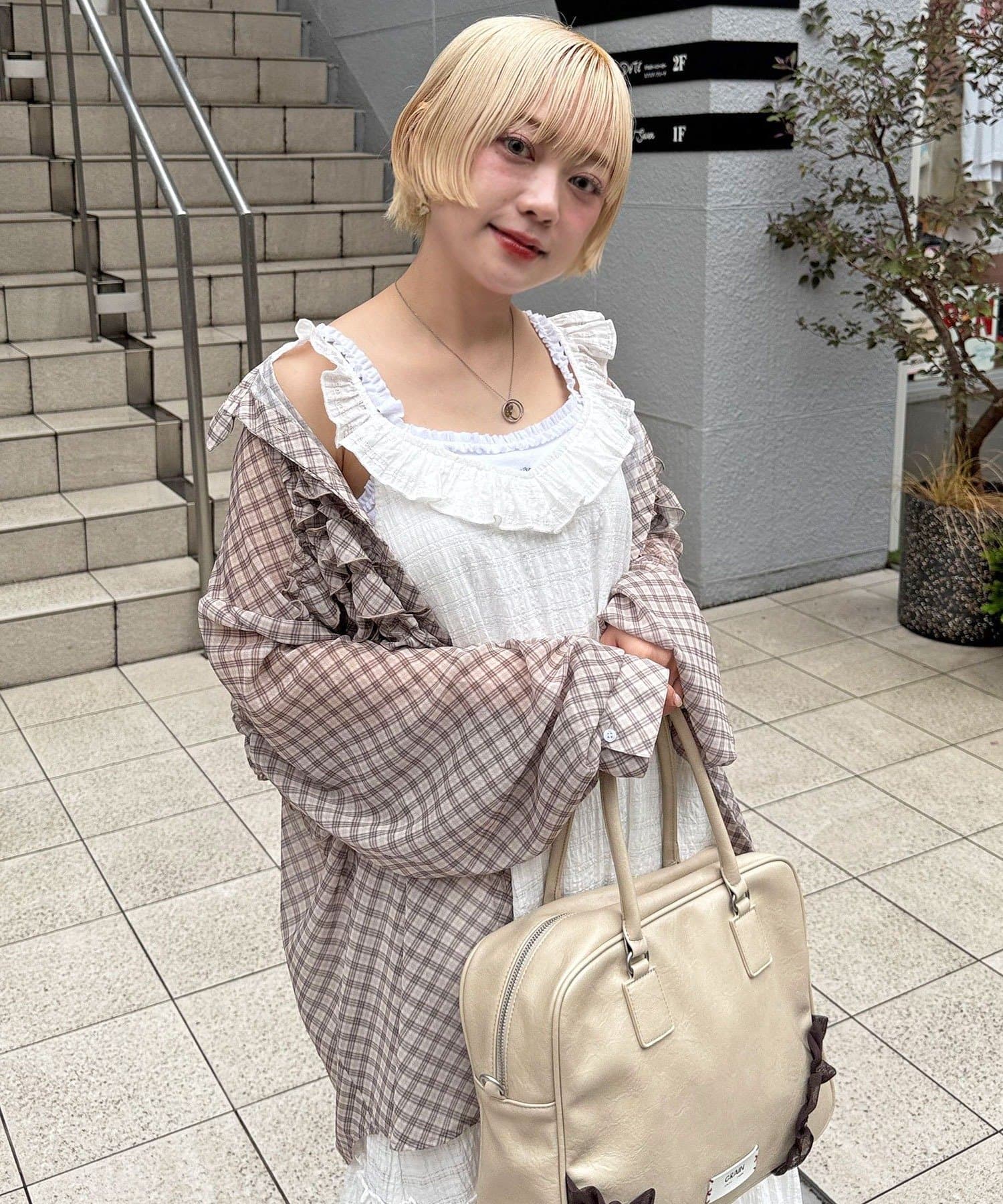CIAOPANIC Ruffle Oversize Shirt - Image 88
