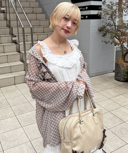 CIAOPANIC Ruffle Oversize Shirt - Image 88