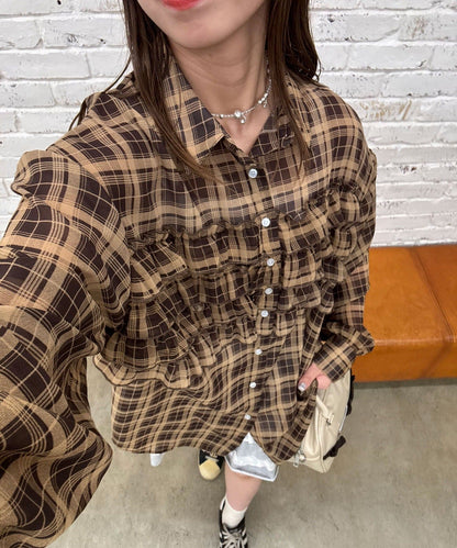 CIAOPANIC Ruffle Oversize Shirt - Image 2
