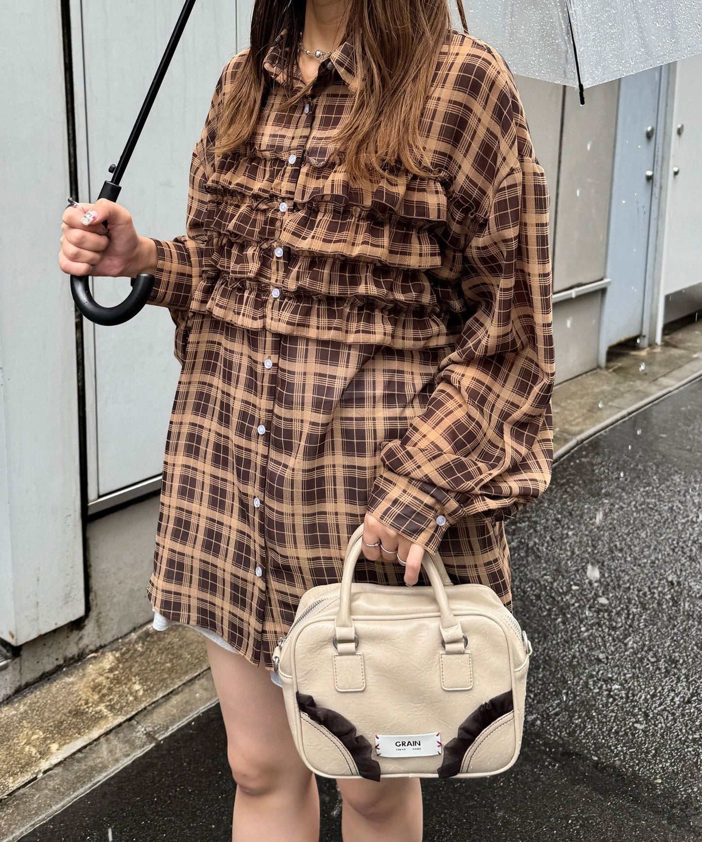CIAOPANIC Ruffle Oversize Shirt - Image 94