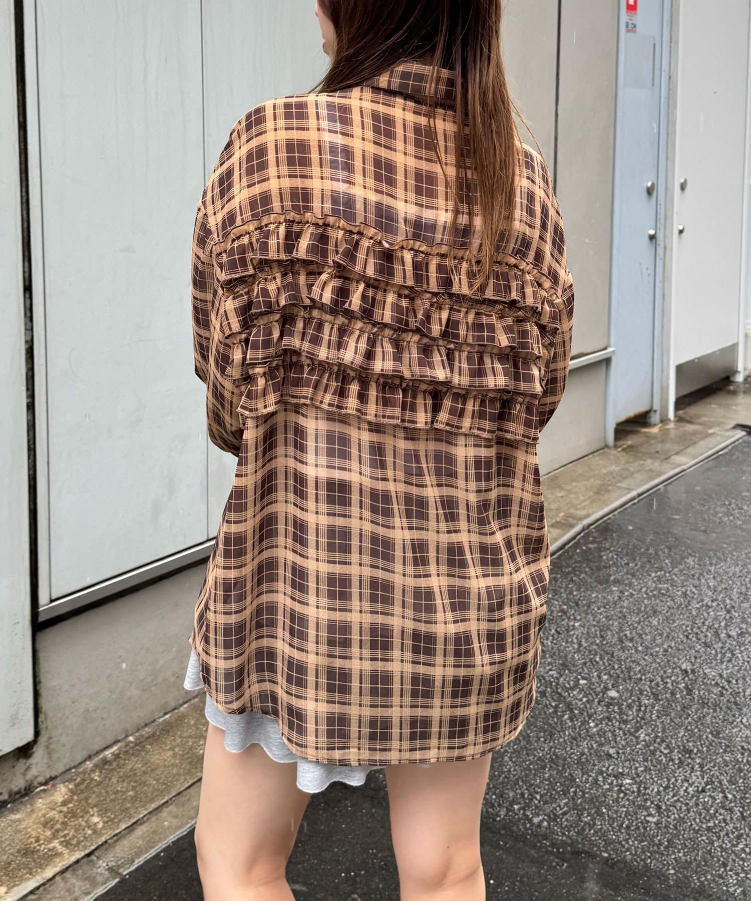 CIAOPANIC Ruffle Oversize Shirt - Image 95