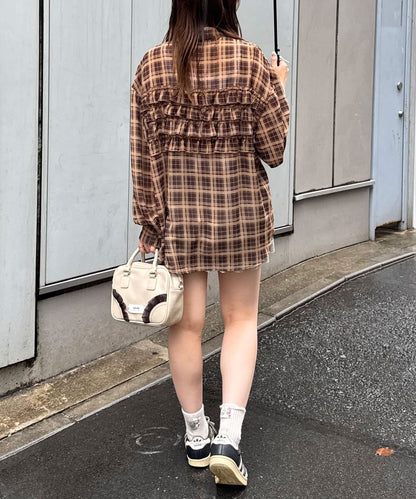 CIAOPANIC Ruffle Oversize Shirt - Image 97
