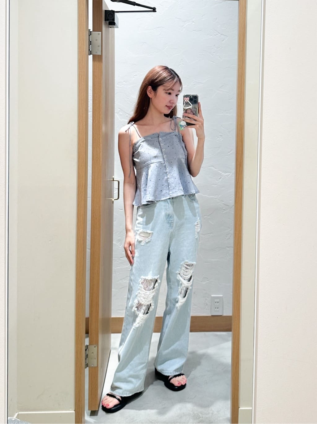 [大人氣] Kastane Lace Denim