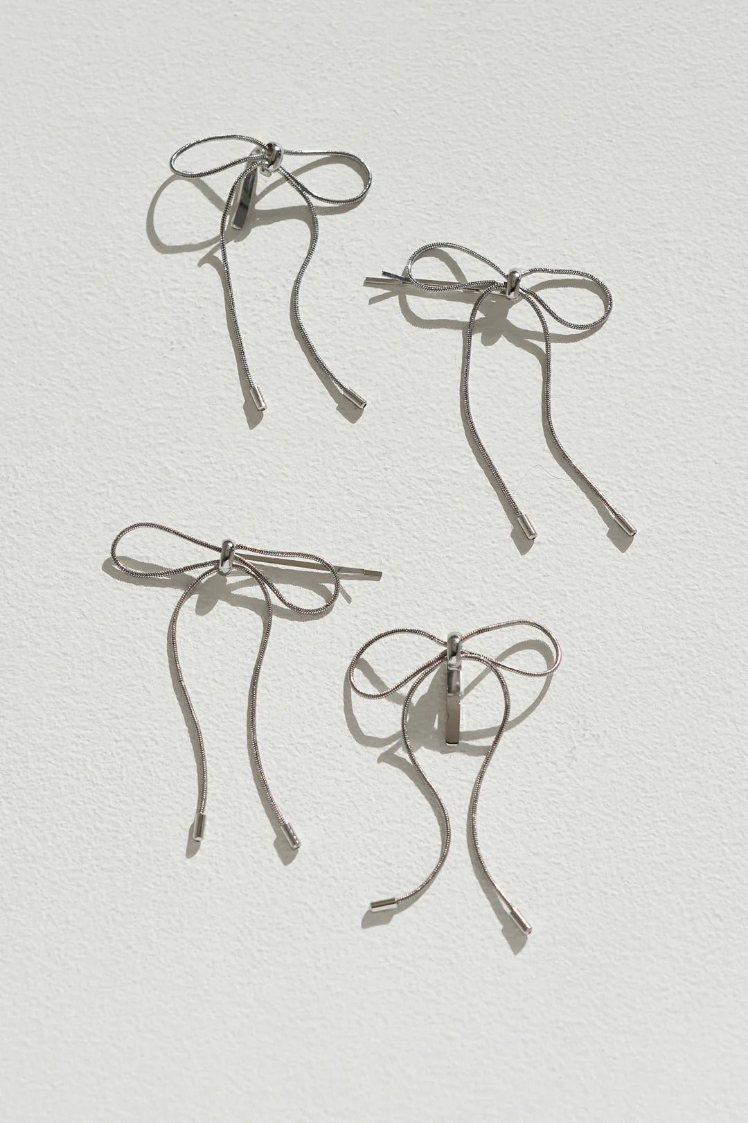 GOLDY Ribbon Hair Clip Set