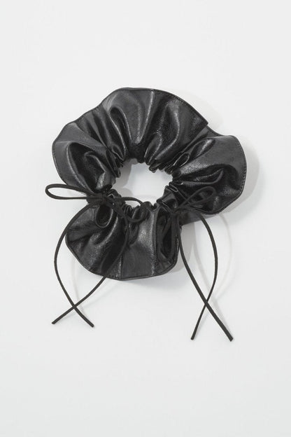 GOLDY Ribbon Hang Leather Touch 大髮圈