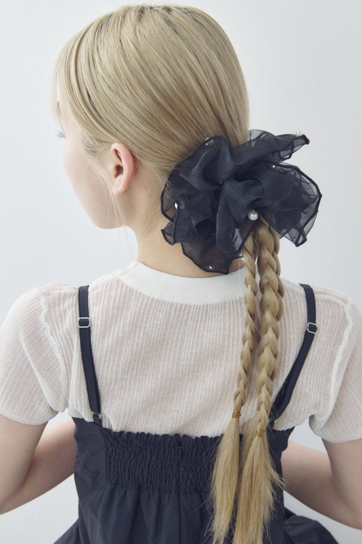 GOLDY 珍珠/銀珠大髮圈