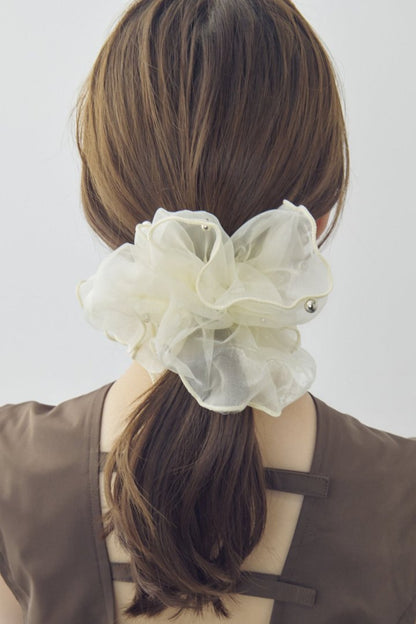 GOLDY 珍珠/銀珠大髮圈