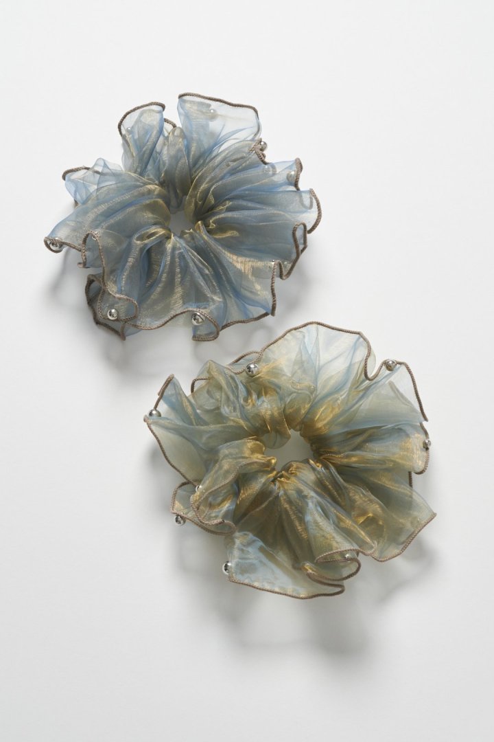 GOLDY 珍珠/銀珠大髮圈