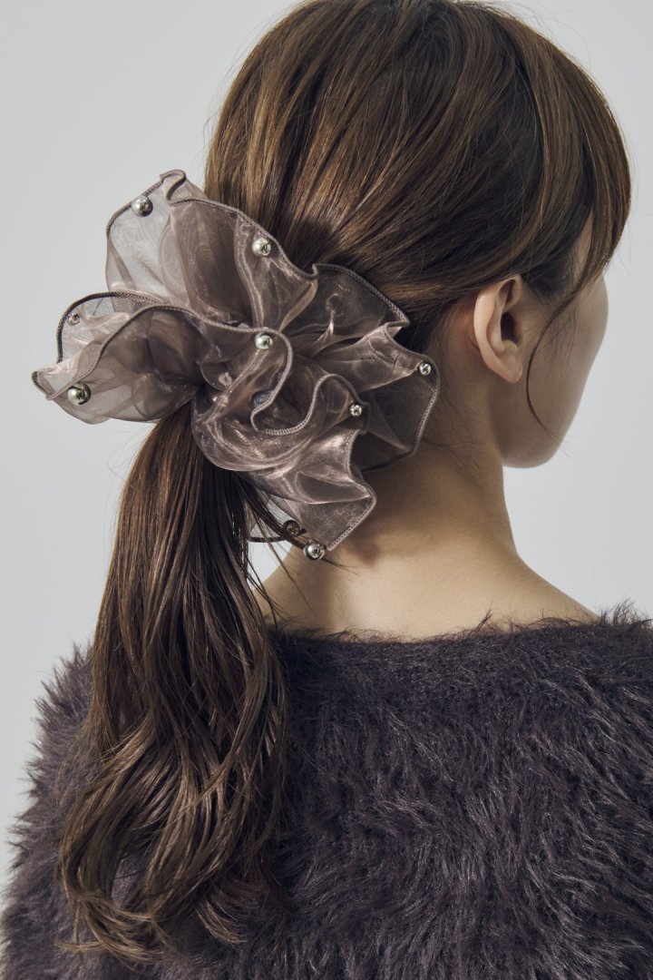 GOLDY 珍珠/銀珠大髮圈