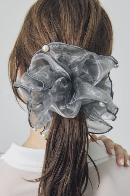 GOLDY 珍珠/銀珠大髮圈