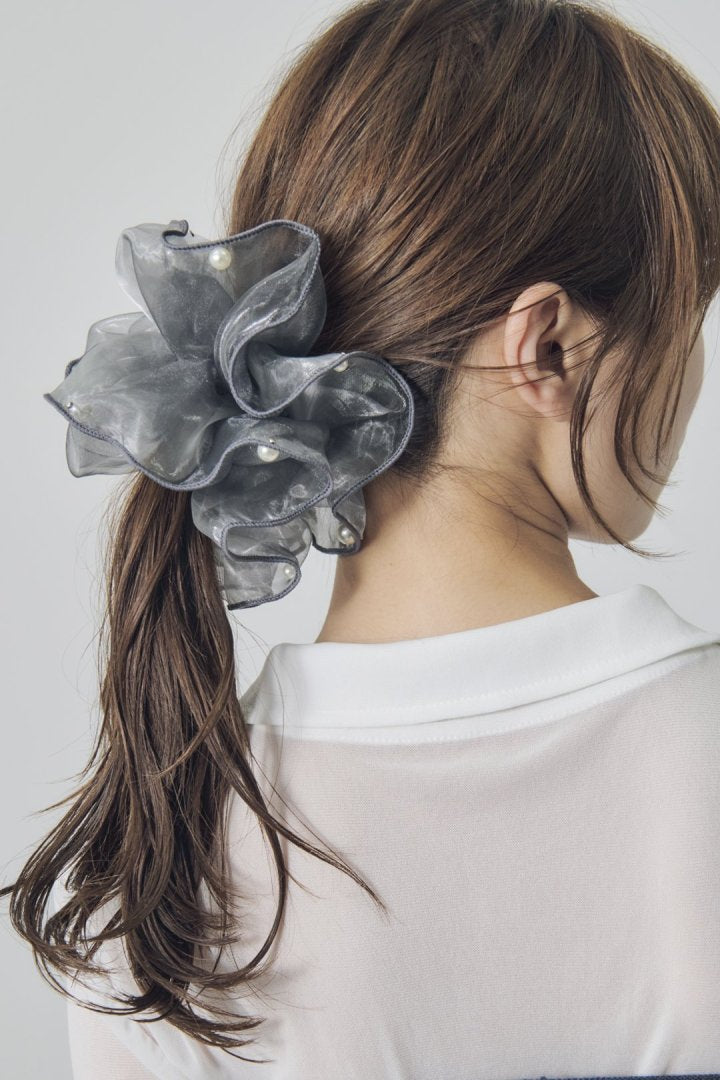 GOLDY 珍珠/銀珠大髮圈