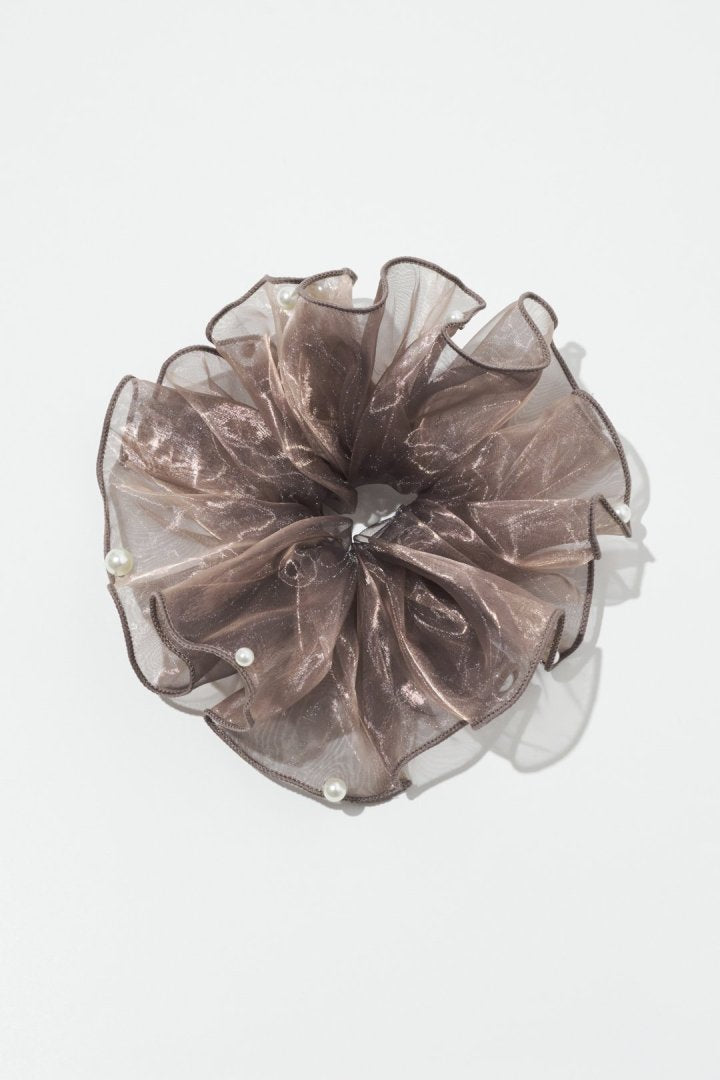 GOLDY 珍珠/銀珠大髮圈