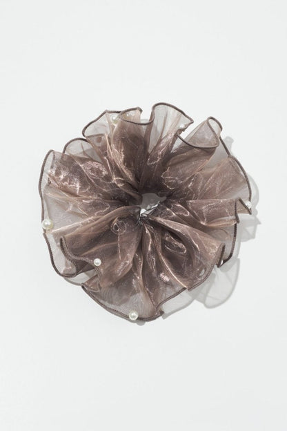 GOLDY 珍珠/銀珠大髮圈