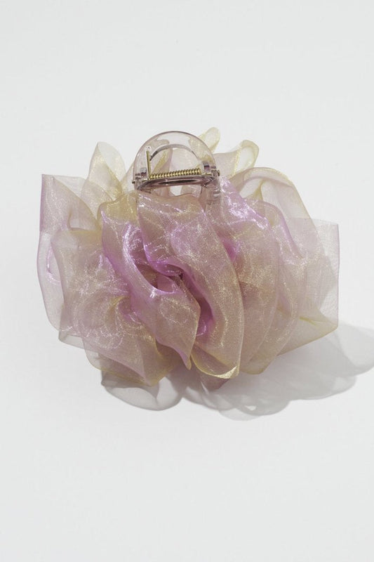GOLDY Sheer Ruffle Vance Clip - Image 2