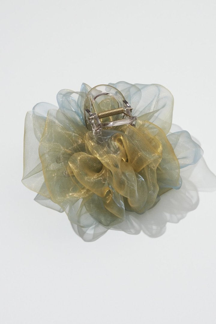 GOLDY Sheer Ruffle Vance Clip - Image 3