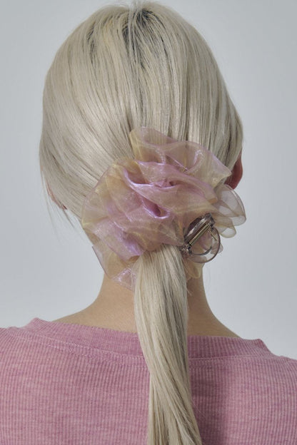 GOLDY Sheer Ruffle Vance Clip - Image 8