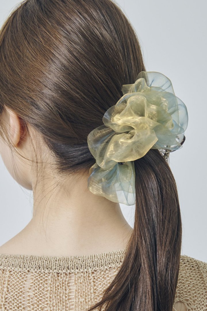 GOLDY Sheer Ruffle Vance Clip - Image 11