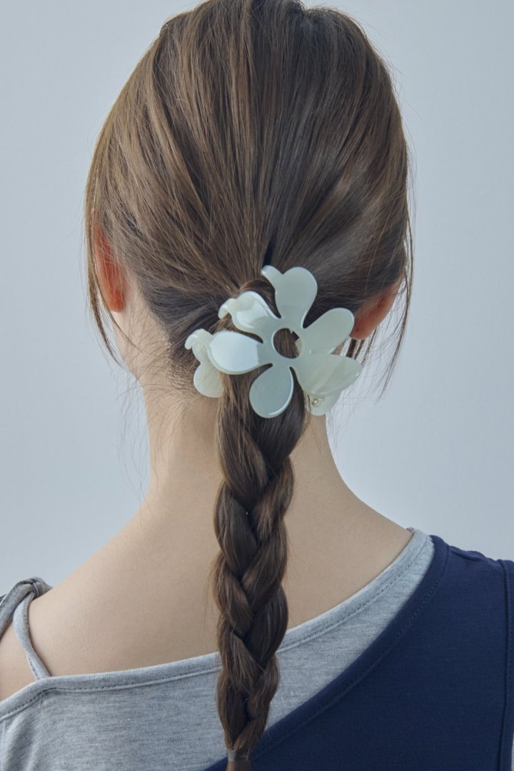 GOLDY Flower Aceti Vance Clip - green