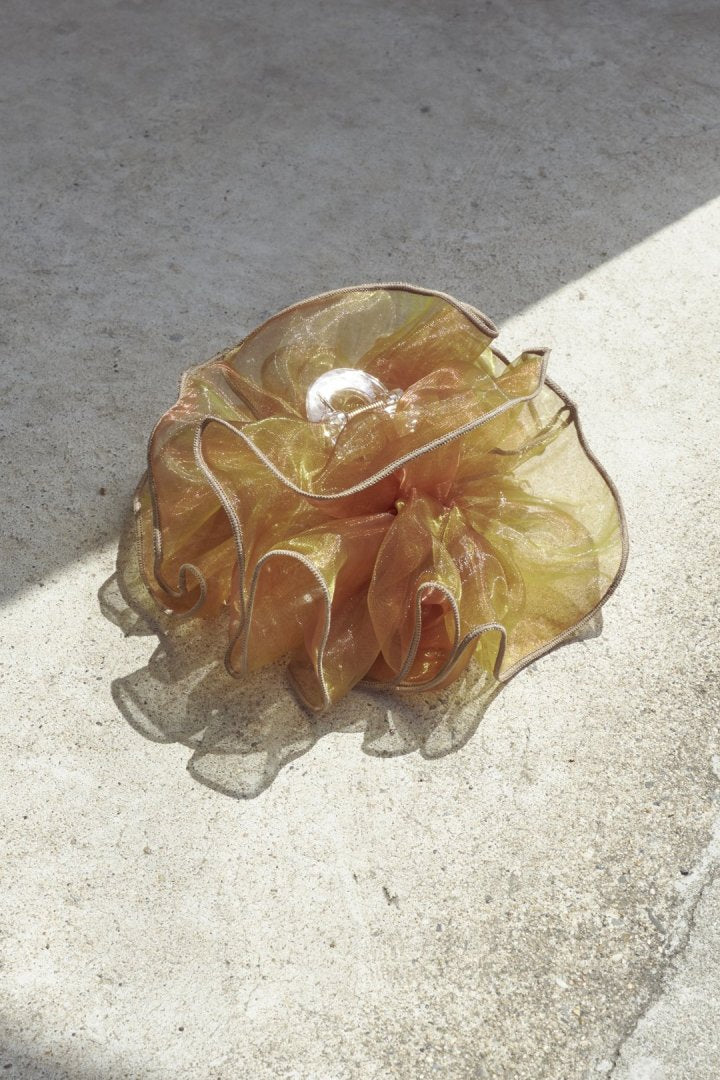 GOLDY Sheer Ruffle 大鯊魚夾 - Image 31