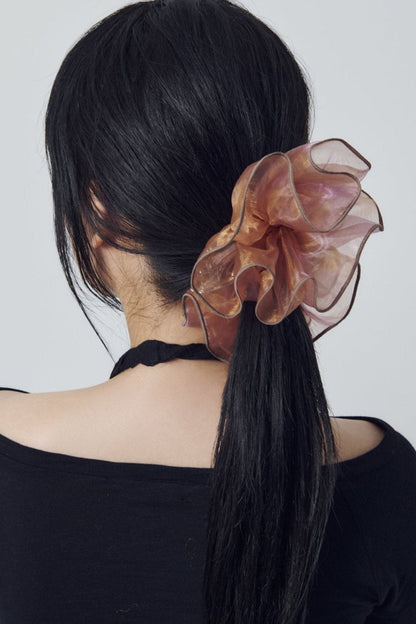 GOLDY Sheer Ruffle 大鯊魚夾 - Image 7