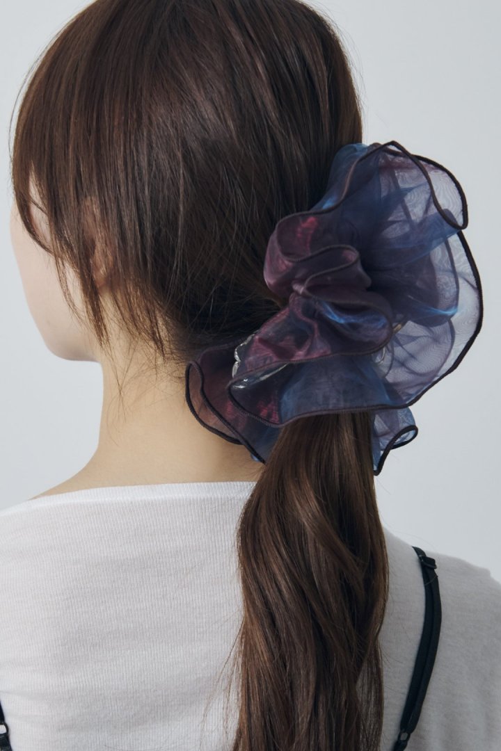 GOLDY Sheer Ruffle 大鯊魚夾 - Image 10