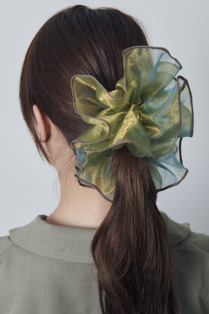 GOLDY Sheer Ruffle 大鯊魚夾 - Image 16