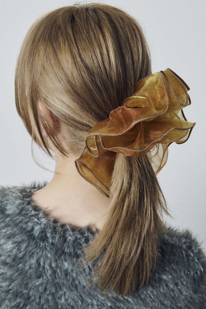 GOLDY Sheer Ruffle 大鯊魚夾 - Image 20