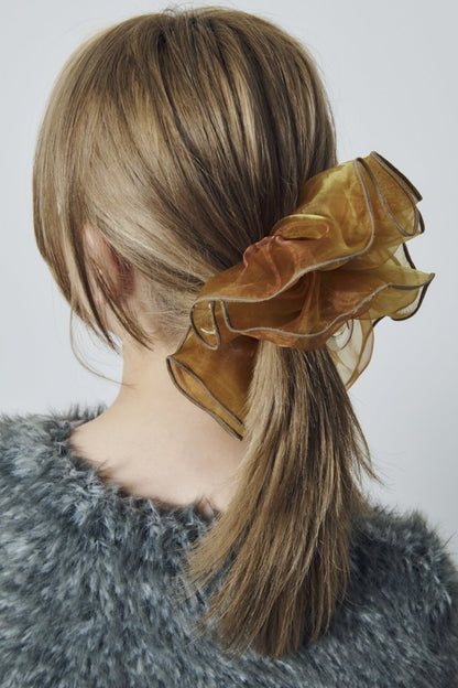 GOLDY Sheer Ruffle 大鯊魚夾 - Image 20