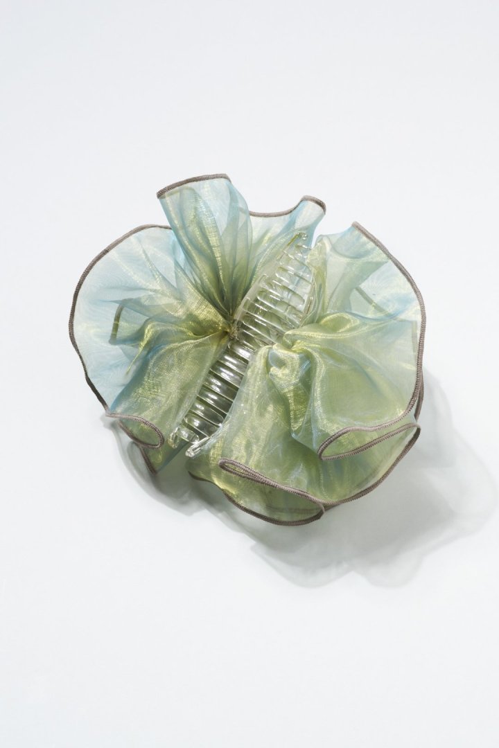 GOLDY Sheer Ruffle 大鯊魚夾 - Image 26