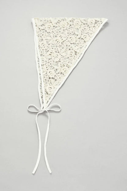 GOLDY 多way刺繡玫瑰三角巾