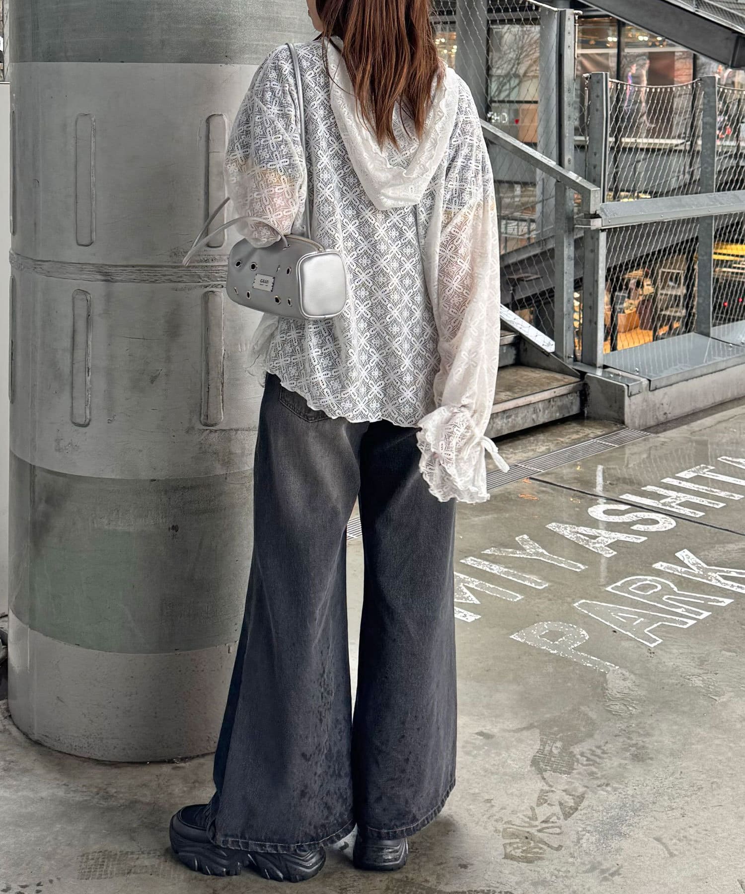 [Layer正] CIAOPANIC Lace Mellow Hoodie Tops - Image 13