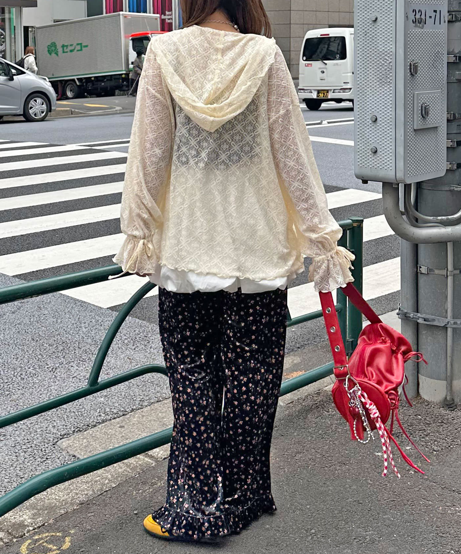 [Layer正] CIAOPANIC Lace Mellow Hoodie Tops - Image 21