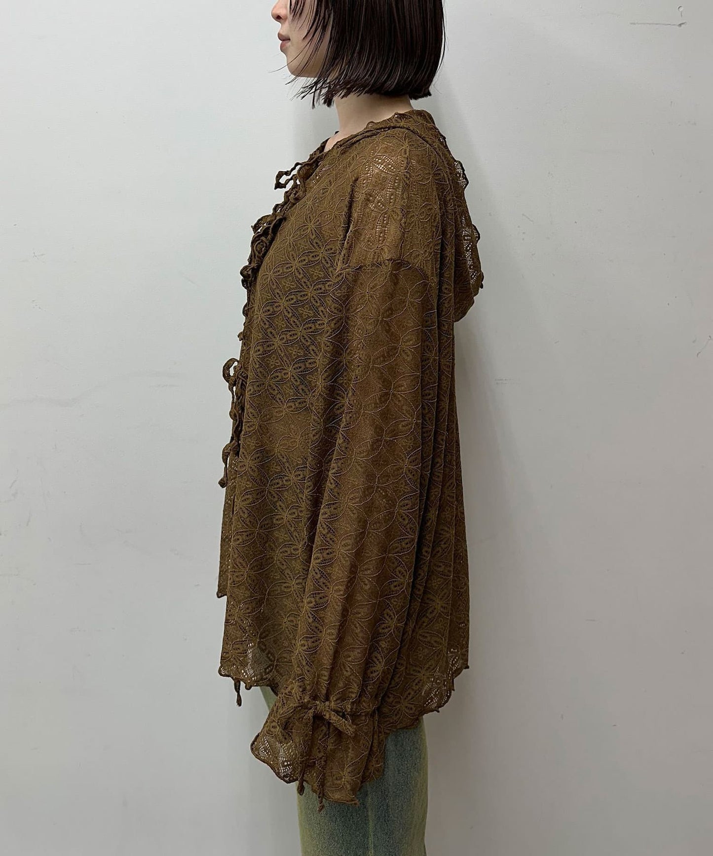 [Layer正] CIAOPANIC Lace Mellow Hoodie Tops - Image 39