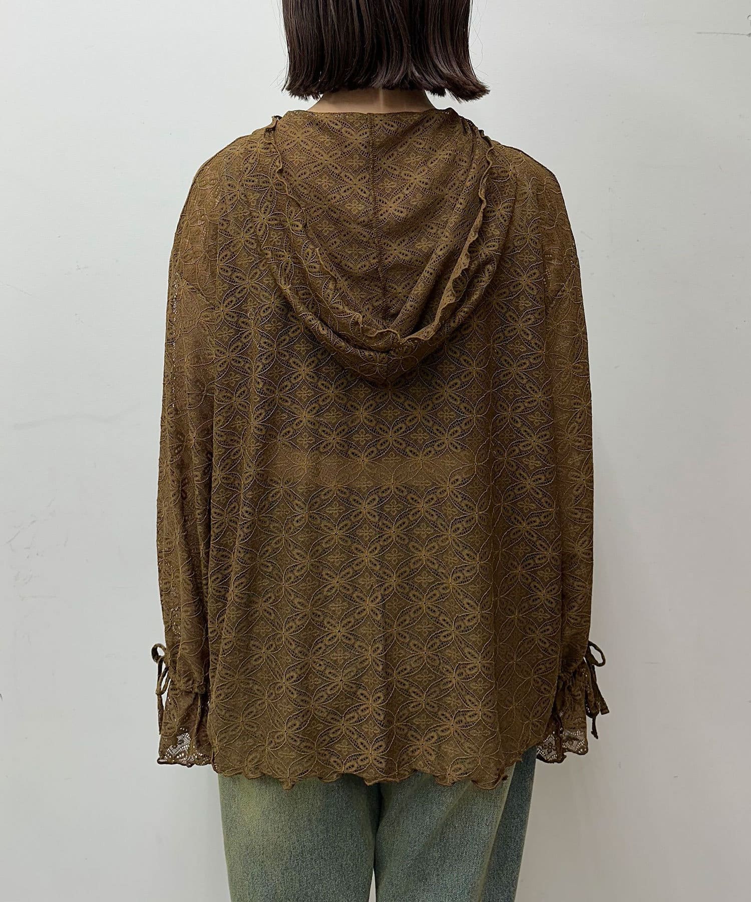 [Layer正] CIAOPANIC Lace Mellow Hoodie Tops - Image 40