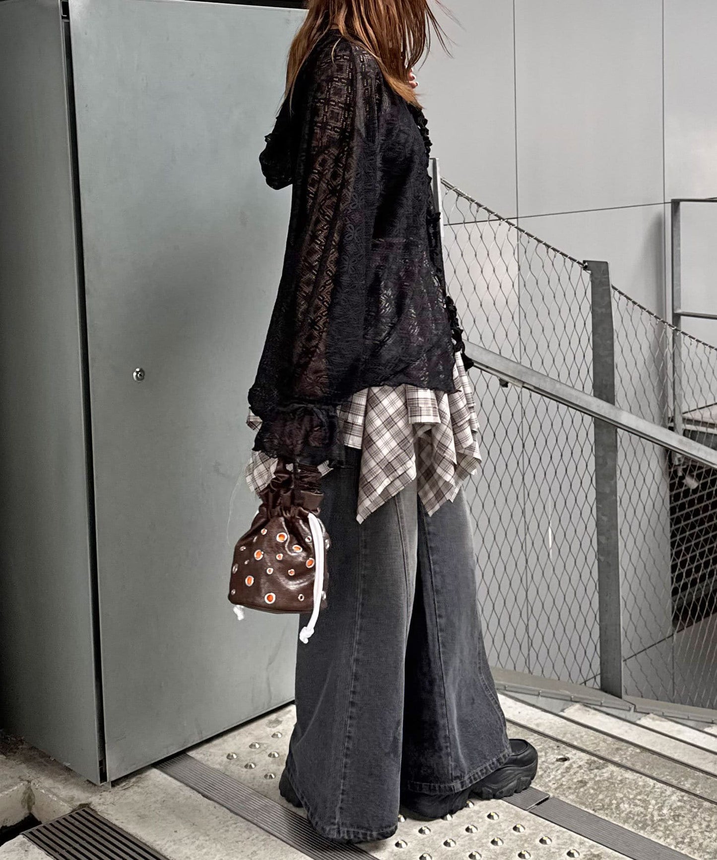 [Layer正] CIAOPANIC Lace Mellow Hoodie Tops - Image 50