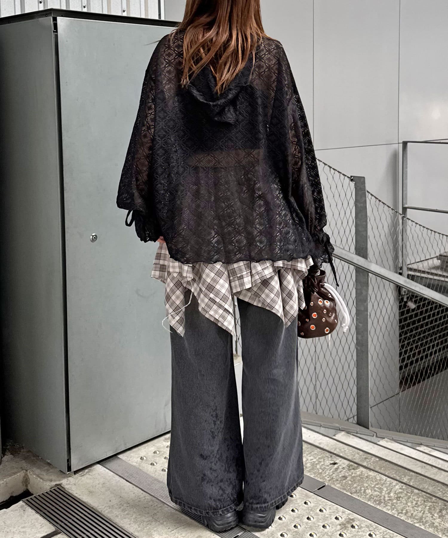 [Layer正] CIAOPANIC Lace Mellow Hoodie Tops - Image 51