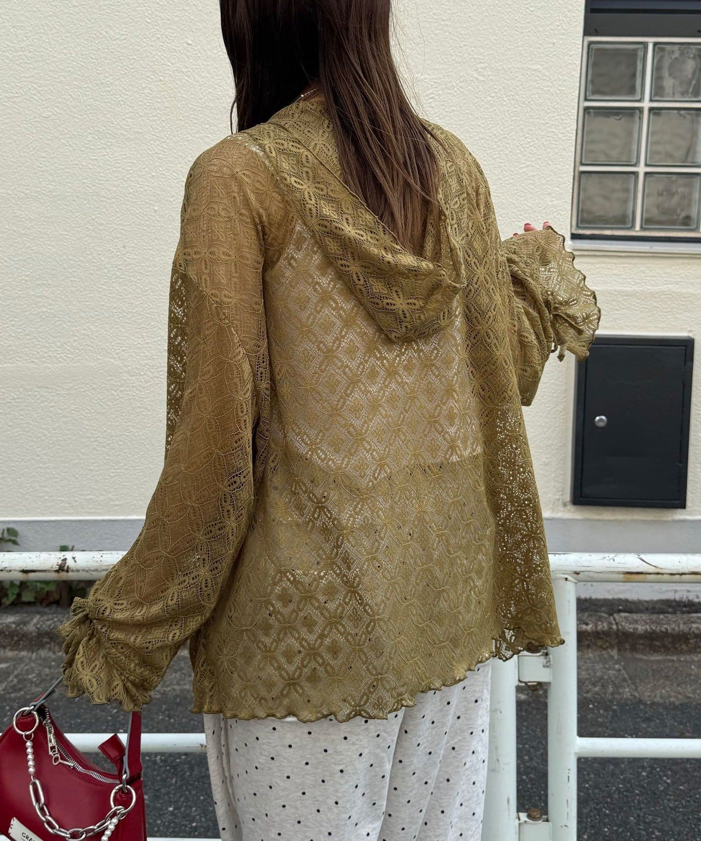 [Layer正] CIAOPANIC Lace Mellow Hoodie Tops - Image 55