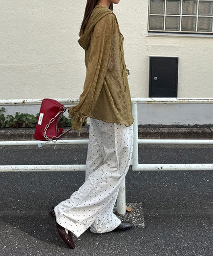 [Layer正] CIAOPANIC Lace Mellow Hoodie Tops - Image 57