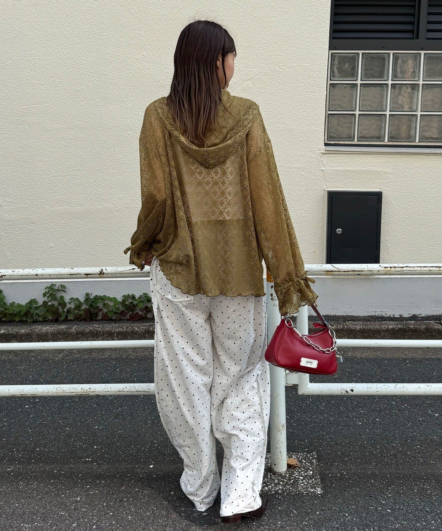 [Layer正] CIAOPANIC Lace Mellow Hoodie Tops - Image 58