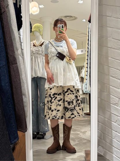 [CIAOPANIC] GRAIN 2P set - Big button waist belt pouch - Image 31