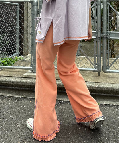 HELLO.SANFRANCISCO 窩夫格喇叭褲 - Image 19