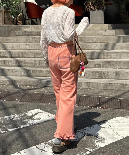 HELLO.SANFRANCISCO 窩夫格喇叭褲 - Image 27