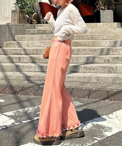 HELLO.SANFRANCISCO 窩夫格喇叭褲 - Image 31
