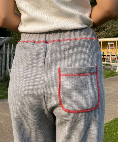 HELLO.SANFRANCISCO 窩夫格喇叭褲 - Image 31